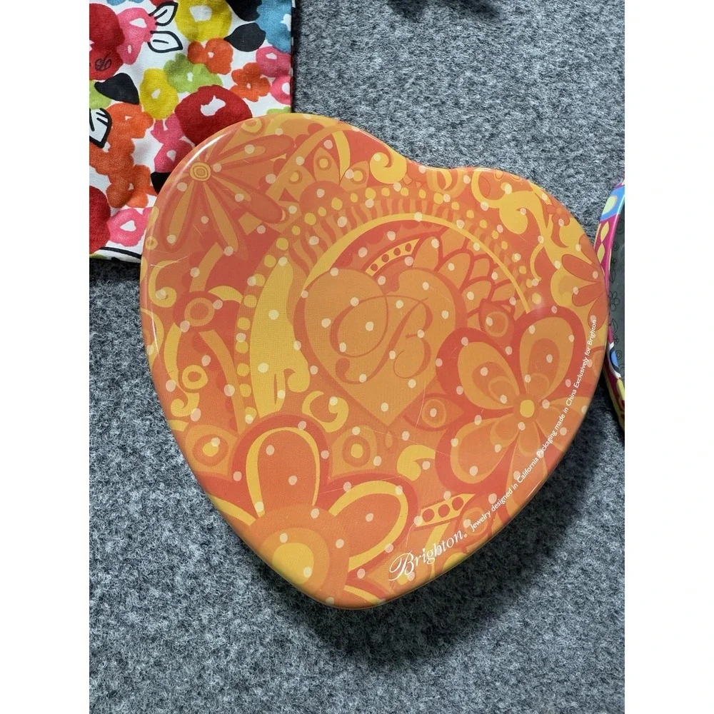 Brighton Jewelry‎ Heart Shaped Tin 3.5